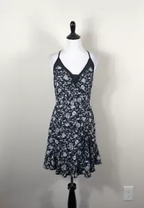Vestido para mujer Adelyn Rae negro floral sin mangas nuevo sin etiquetas - Imagen 1 de 5