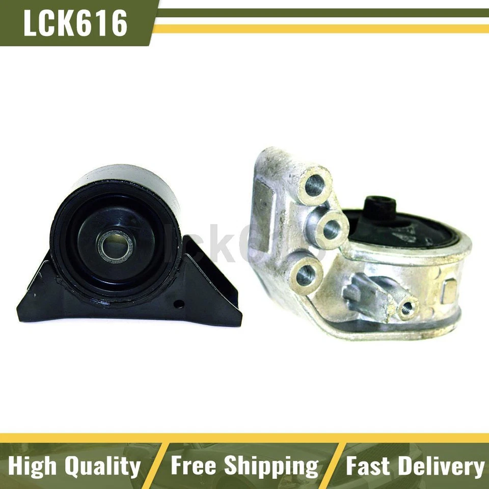 2pcs Front Engine Mount Motor Mount For 1992 1993 1994 1995 Mitsubishi Expo - Image 1 of 4