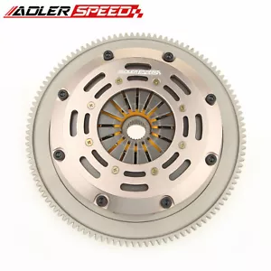 ADLERSPEED Sprung Twin Disc Clutch Kit For Acura Honda B-series B16 B18 B20 - Picture 1 of 6