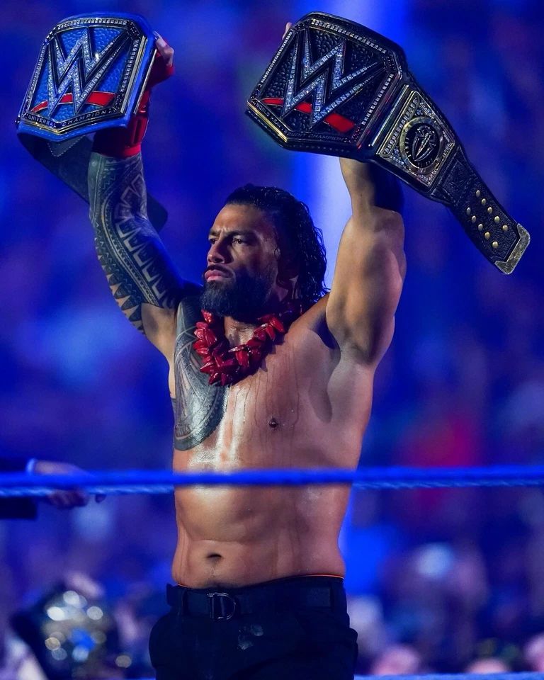 8x10 Photo ROMAN REIGNS WWE Wrestling WWF Champion - Image 1 of 1