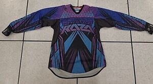 Purple Raza PAINTBALL Mens LARGE Jersey NICE Colors And Patterns