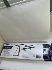 Vivitar Telescope 50600 50mm Telescope, 60x/120x Refractor. Brand New In Box. - Picture 1 of 6