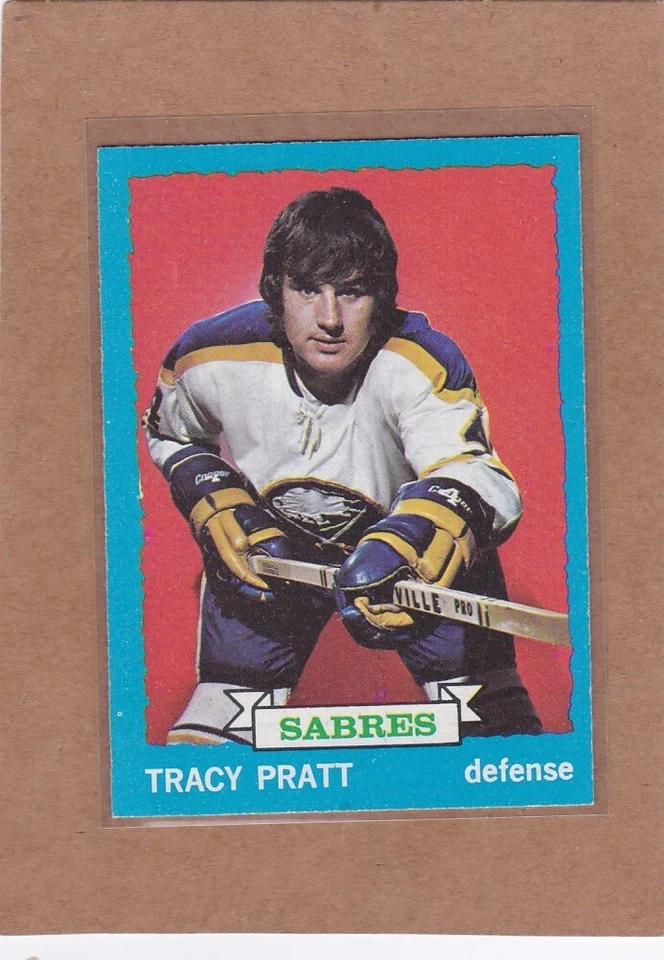 1973-74 TOPPS HOCKEY TRACY PRATT #54 SABRES EXMT *A35573 - Image 1 of 1