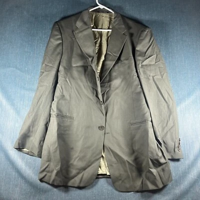 Murano Dillards Mens 2 Piece Suit Set Size 44 Gray Wool Straight Leg Formal - Image 1 of 4