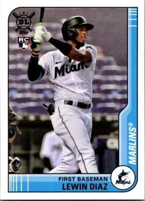 2021 Topps Big League #26 Lewin Diaz - Image 1 of 2