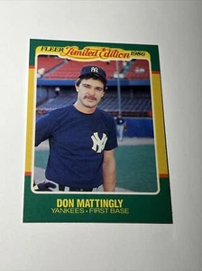 1986 Fleer Limited Edition Don Mattingly - Bild 1 von 2