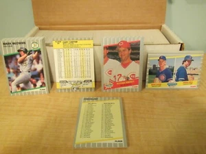 1989 Fleer Baseball Near Complete Set 649/660 - Picture 1 of 6