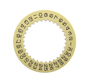 Genuine Rolex 3135 3155 3175 3185 Caliber 16100 Champagne Beige Date Disc Wheel - Picture 1 of 3