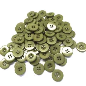 Olive Buttons, 28 Line, 11/16" (18mm)  - Medium - Picture 1 of 1