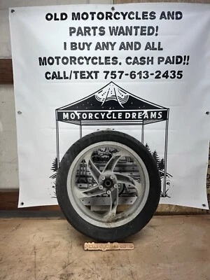 2000 - 2009 Buell Blast P3 500 后轮圈直银色 — 第 1/4 张图片