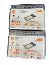 Belkin Wireless Pre-n Notebook Network Card Part # F5d801
