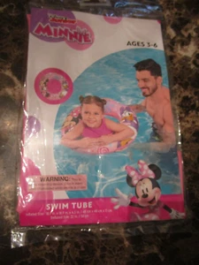 Disney Minnie Mouse Inflatable 22" Swim Ring Tube Float Toy Pool Float Kids 3-6 - Picture 1 of 2