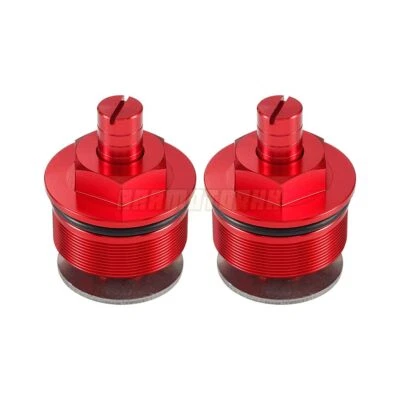 Tapas horquilla delanteras pernos para Yamaha FZ6R 2016-2017 WR125 2010-2014 XJ6 2016-2017 Foto 1 de 4