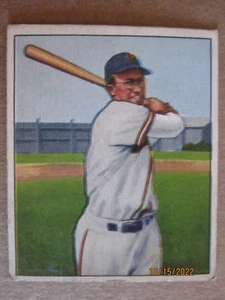 1950 BOWMAN BASEBALL CARD #117 NEW YORK GIANTS BILL RIGNEY - Picture 1 of 6