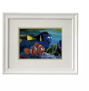 Disney Pixar Searching For Nemo Framed Print 16 x 13 Dorie & Marlin White 2005 - Picture 1 of 5