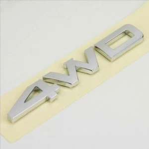 HYUNDAI MOBIS Genuine Parts SANTAFE CM 4WD Lettering Emblem Sticker 863402B000 - Picture 1 of 1