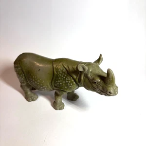 Schleich - Panzernashorn (2000) - Wild Life Nashorn Tier Figur - Bild 1 von 3