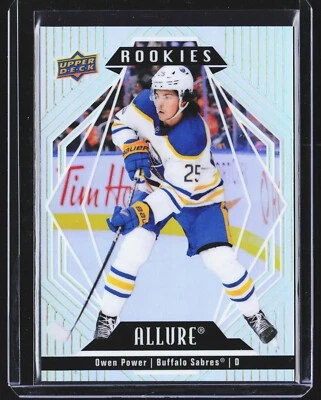 2022-23 Upper Deck Allure Rookies Photo Variations Owen Power #101 Rookie - Image 1 of 3