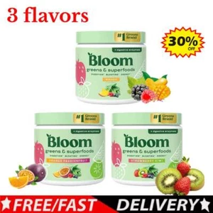 Mezcla de batido y jugo en polvo súper verde Bloom Nutrition probiótico - para digerir - Imagen 1 de 13
