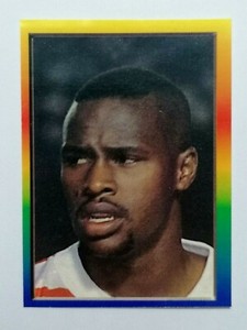 1997 Navarrete Copa America Face Sticker #076 HAROLD WALLACE Costa Rica