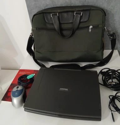 Pc Portatile Notebook Compaq Armada 2920A Vintage con Borsa Alimentatore Mouse - Imagen 1 de 4