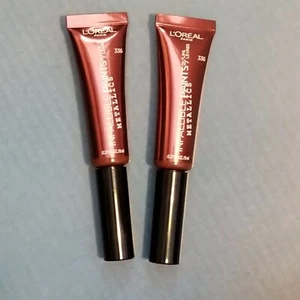 2x L’Oreal Infallible Paints Metallics Liquid Lip Venom 336 New Lot of 2 - Picture 1 of 3