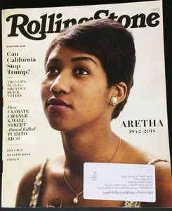 Rolling Stone Magazine Back Issues, Oct 2018 - Aretha Franklin, Ex Cond - Picture 1 of 1