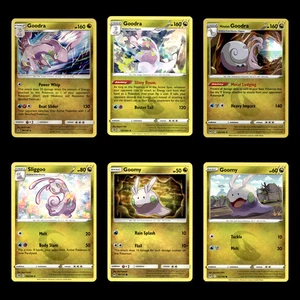 6x Goodra Lot 96.0 Sun Moon Guardians Rising Pokemon Cards Collection Set TCG - Bild 1 von 2