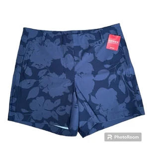 Spanx Womens Sunshine 6” Shorts Navy Floret - Picture 1 of 2