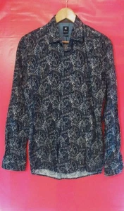 Camicia manica lunga hawaiana da uomo pure in cotone multicolore taglia M - Foto 1 di 4