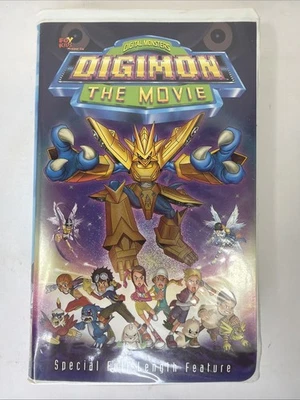 Digimon: The Movie (VHS, 2001) in Original Clamshell Case - Image 1 of 3
