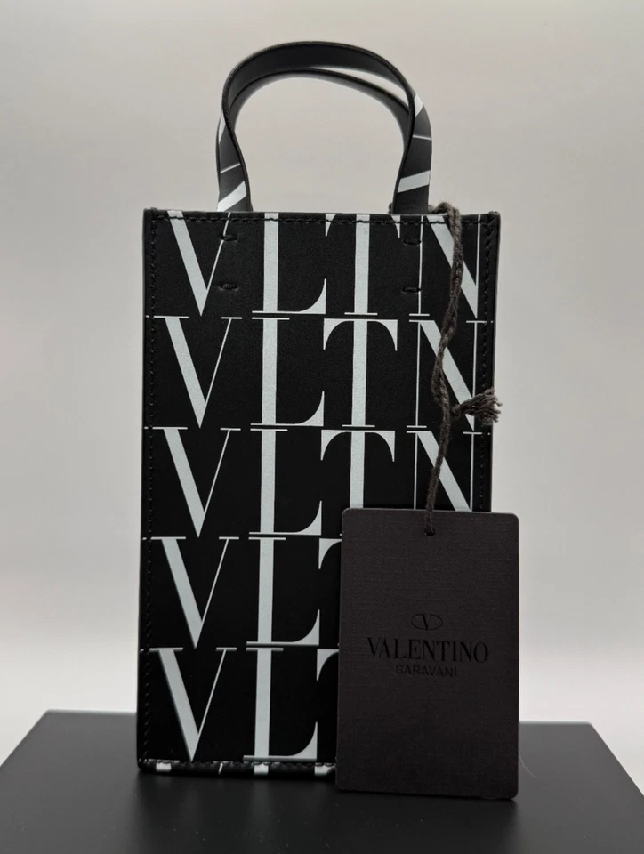 Valentino Garavani VLTN Collectible Mini Bag – Iconic Logo Print – Made in Italy - Image 1 of 4