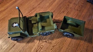 Empire Carolina 1973 Army Combat Jeep & 1976 Trailer 1/6 Figure Scale Vehicles - Picture 1 of 18
