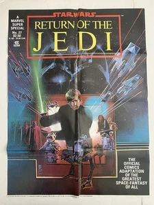 Star Wars Return Of The Jedi 1983 Promo Poster Marvel Super Special #27 24x32” - Picture 1 of 5