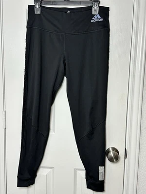 Medias para correr Adidas para mujer talla grande negras propias The Run Primeblue #EH5132 Foto 1 de 4