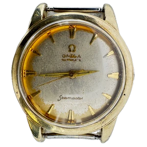 Orologio da polso uomo meccanico vintage 33 mm Omega GX6250 505 svizzero oro 14k riempito - Foto 1 di 6