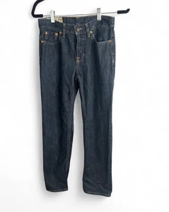 Polo Ralph Lauren Jeans The Hampton Straight Youth Size 14 Dark Wash - Picture 1 of 4