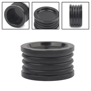 High Performance Aluminum Black Camshaft Seal Cap for Acura D B H F Engines - Picture 1 of 12