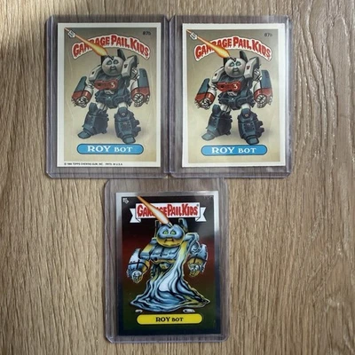 Garbage Pail Kids 1986 - Roy Bot #87b (With & Without Copyright & Chrome) - Image 1 of 4