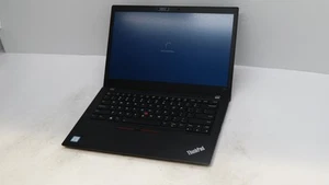 Lenovo ThinkPad T480s 14 Core i7 16GB 256GB Black 2018 Grade B BAD BATTERY - Picture 1 of 9