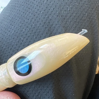 Señuelo de pesca hawaiano vintage atún marlin yee Mahi Wahoo Foto 1 de 4