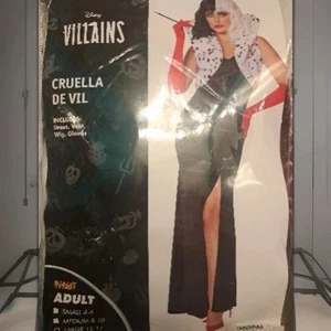 DISNEY Vile Villains Spirit Halloween costume ~ Size L Women’s - Picture 1 of 12