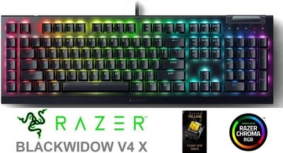 Razer BlackWidow V4 X Mechanical Gaming Keyboard - Image 1 of 4