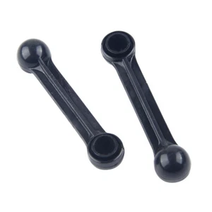 Pack of 2 Intake Manifold Actuator Link Arm Long Black Plastic Replace New - Picture 1 of 6