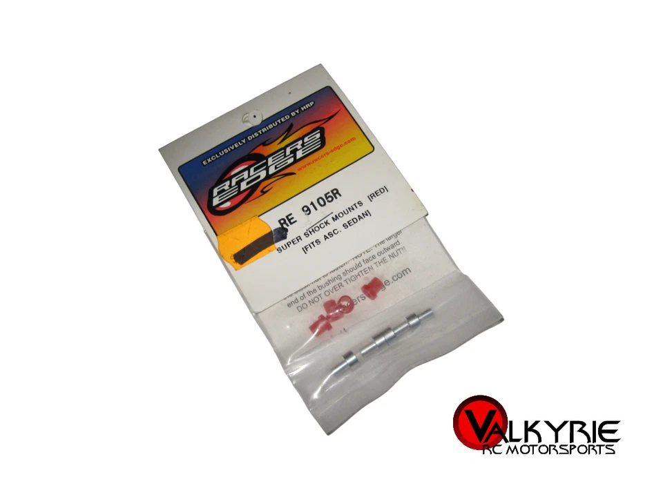 RC Racers Edge Associated Early Sedan Super Shock Mount Set Red (1) RE 9105R - Image 1 of 1