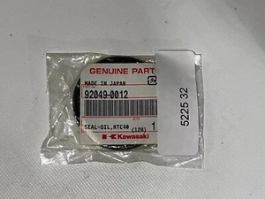 OEM Kawasaki Brute Force 650, Prairie 700 Oil Seal NOS 92049-0012 QTY 1 - Picture 1 of 1