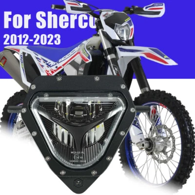 Светодиодная фара высокий/низкий для Sherco 125 250 300 450 500 2012-2023 SE R SER SE F SEF - Изображение 1 из 4