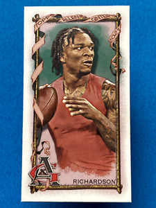 2023 Topps Allen & Ginter Mini Anthony Richardson #107 Ginter Back
