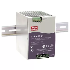 Mean Well TDR-480-24 AC/DC Power Supply - 1 Output - 24V@20A - 480W - Picture 1 of 1