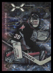 1999-00 SPx SPxtreme #XT14 Dominik Hasek  Buffalo Sabres